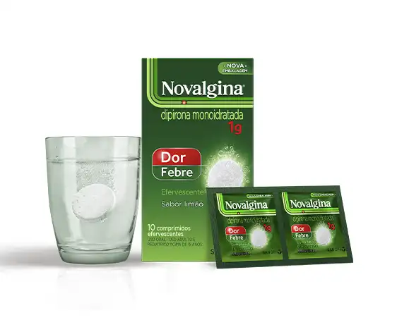 Produto Novalgina 1G Comprimido efervescente