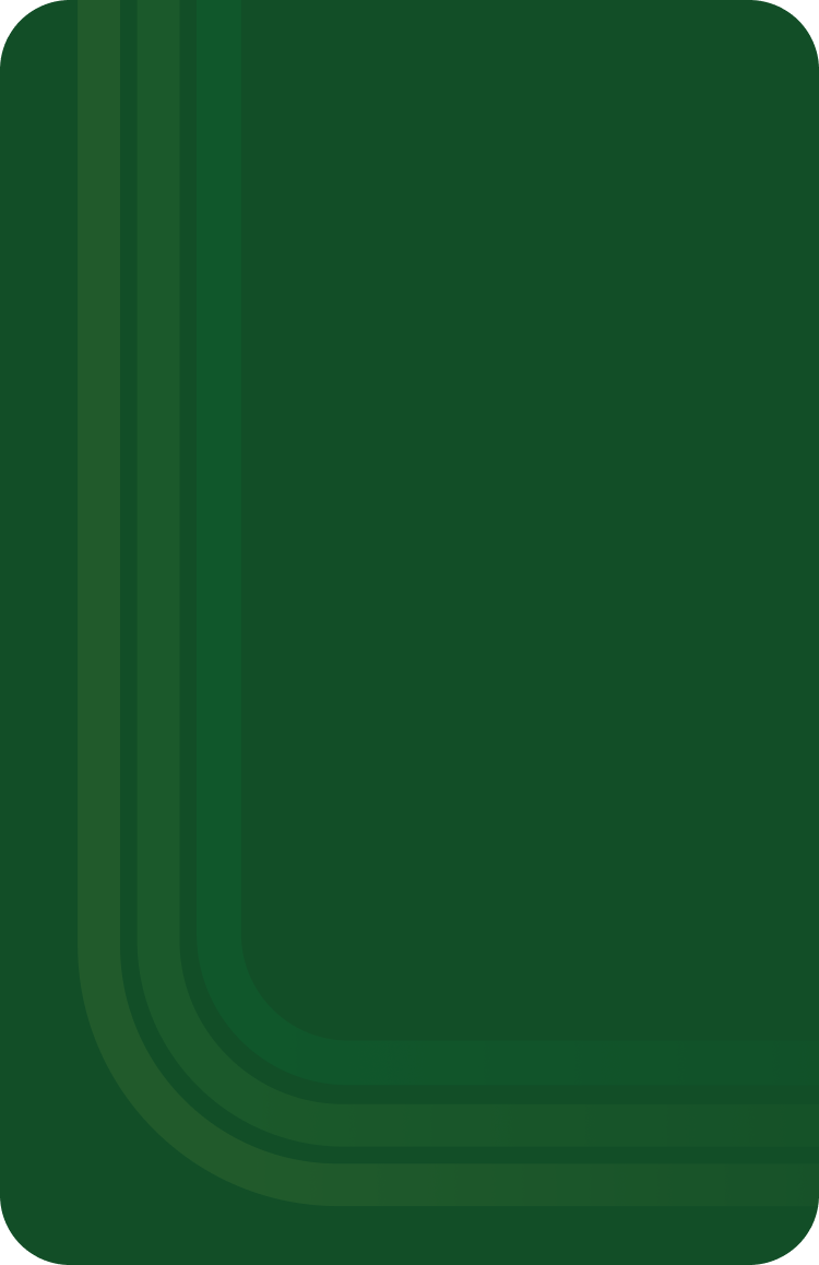 Fundo verde escuro com grafismo suave